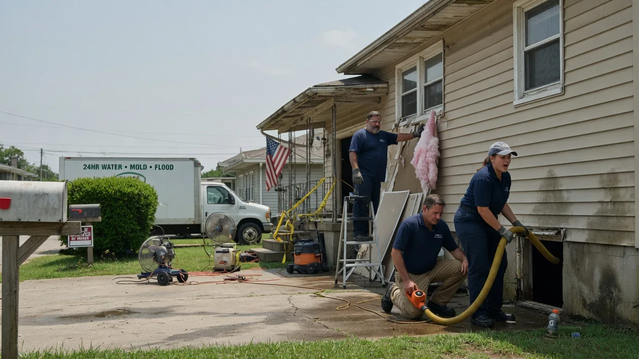 Water Damage Repair in Ina, IL near me